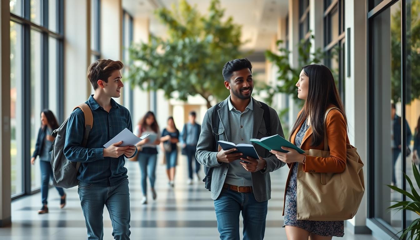 Structured study materials and learning resources on a desk